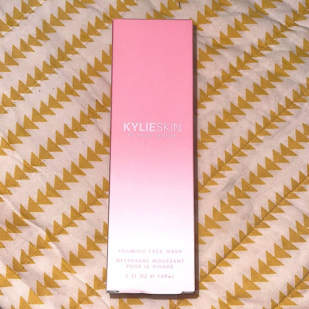 Kylie Skin foaming face wash